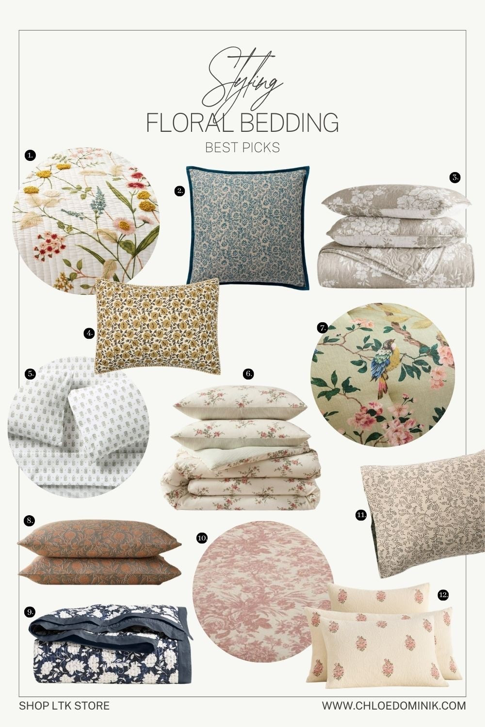 Floral Bedding - Bed Styling 

#LTKHome