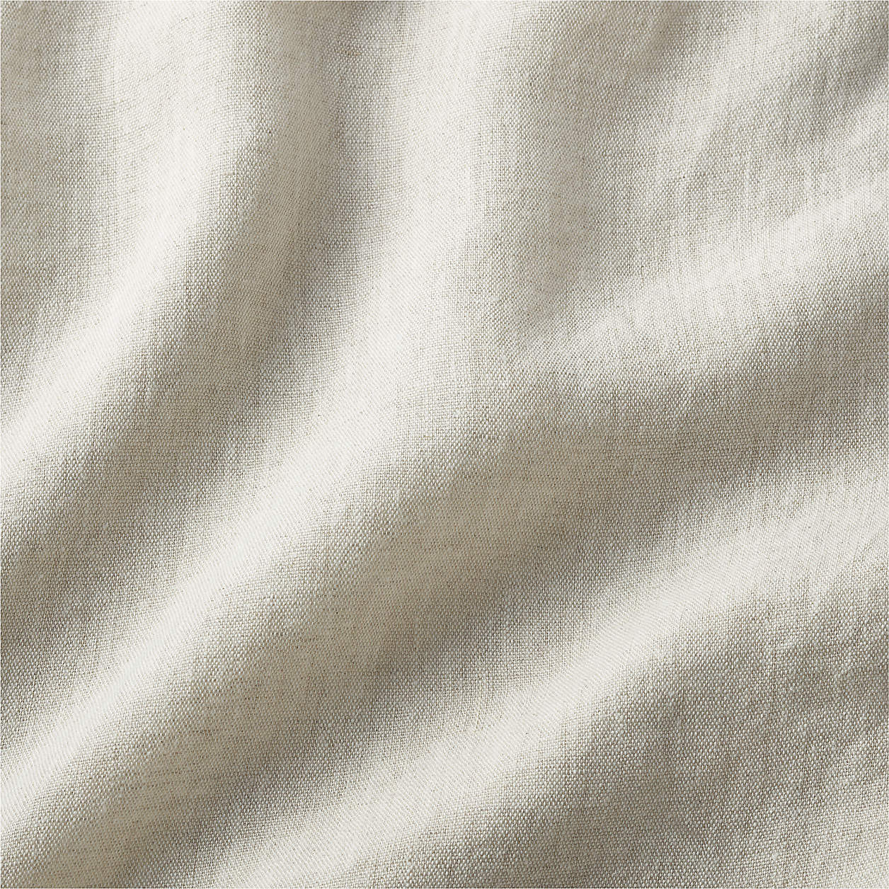 Aire Natural EUROPEAN FLAX -Certified Linen Warm Natural King Duvet Cover + Reviews | Crate & Bar... | Crate & Barrel