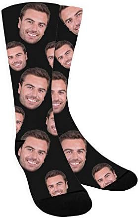 ShineSand Custom Face Socks with Picture, Personalized Socks with Photo Customized Unisex Funny C... | Amazon (US)