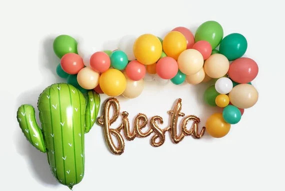 Fiesta balloon Garland,balloon Garland kit,fiesta balloons,fiesta decor,fiesta ideas,final fiesta... | Etsy (US)