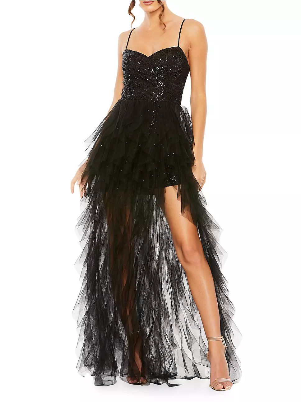 Sequined Sweetheart Tulle Gown | Saks Fifth Avenue