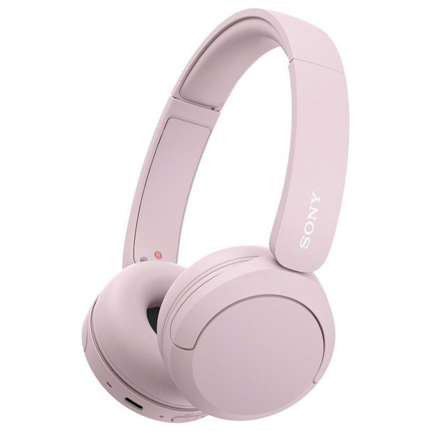 Buy Sony WH-CH520 On-Ear Wireless Bluetooth Headphones - Pink | Wireless headphones | Argos | argos.co.uk