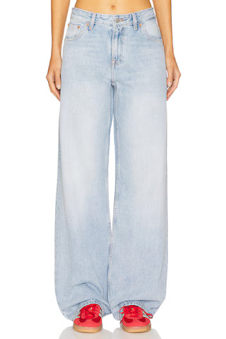 Hill Wide Straight in Stream Lig23ht Fade | Revolve Clothing (Global)