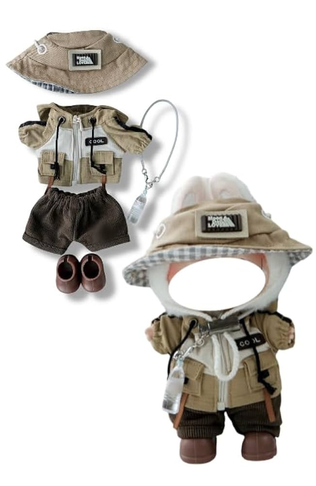 Clothes for 17cm Doll, 5 Pcs Doll's Sports Wear Outfits Gym Clothes Headband Shoes Accessories Lu... | Amazon (US)