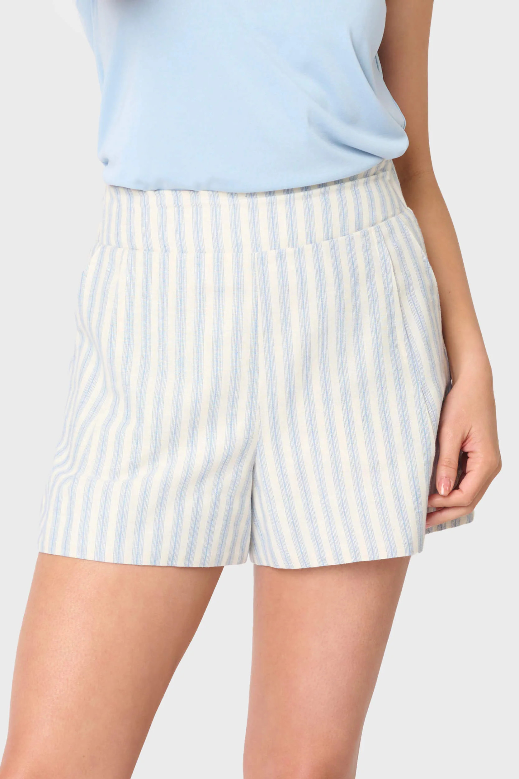 Wide Leg Short with Elastic Waistband | Gibson
