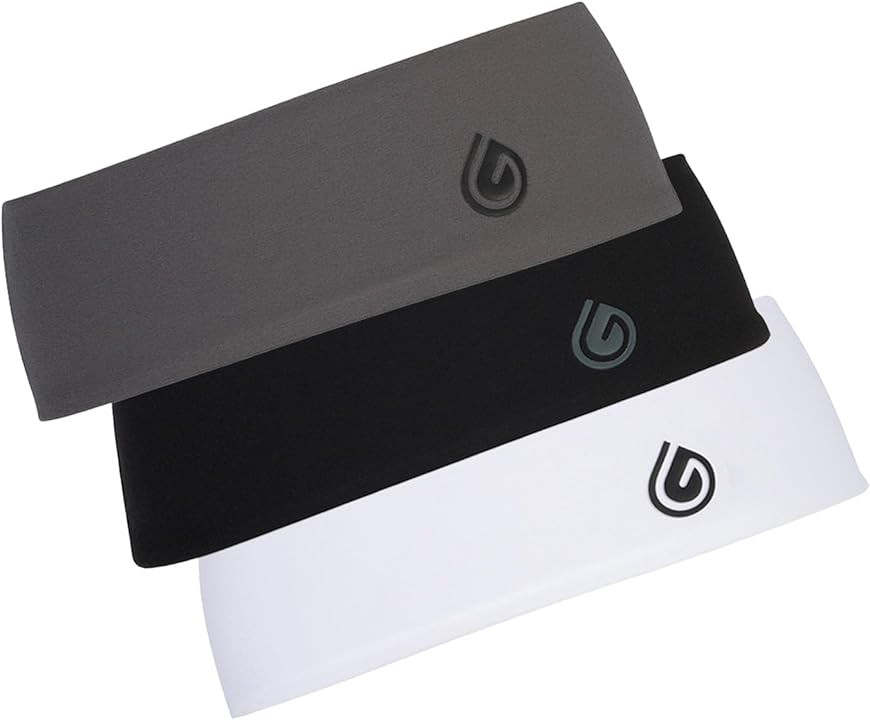 Gymwrap Bandi 2.0 Double-Layer Edge Protection Headband Set - Sweat-Wicking Non-Slip Sports Headb... | Amazon (US)