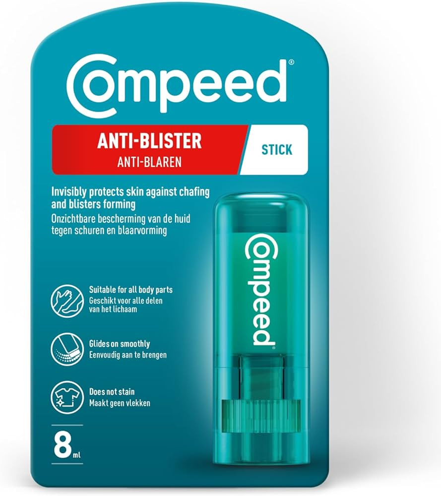 Compeed Anti Blister Stick Balm (8ml) - Blister Prevention Balm for Use On The Feet & Body - Prev... | Amazon (UK)