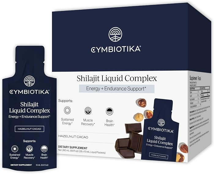 Cymbiotika Shilajit Liquid Complex – 85+ Trace Minerals for Energy, Focus & Recovery Adaptogen ... | Amazon (US)