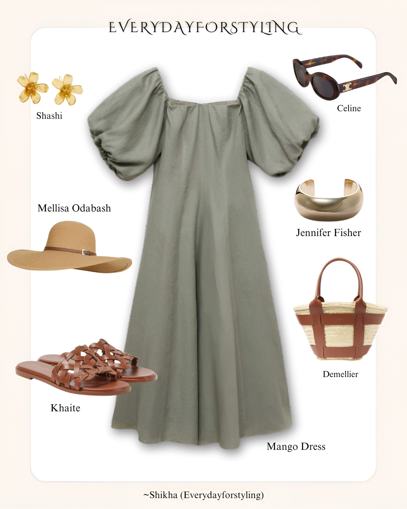 This look is giving soft, breezy vibes — perfect for a relaxed day out or a dreamy vacation moment.

[ Mango dress, maxi dress, holiday dress, summer dress, green dress, straw bag, holiday bag, beach bag, sunglasses, hat, brown sandals, golden earrings, gold bracelet, flowy dress, viral dress, trending dresses, hit explore, explore page, everydayforstyling ] 

#mangodress #maxidress #holidaydress
#falloutfits #transitionaloutfits 
#browndress #pleatedress #satindress #weddingguestdress #silkdresses #maxidress #beachdress #holidaydress #backlessdress #hmdresses #partydress #everydayforstyling #hm #hmfashion #hmdress #summerdress #dressparty #hmootd #hm #explore #explorepage #hitexplore #trending #igpost #viral #viralpost #viraldress #hmviraldress

#LTKStyleTip #LTKSpringSale #LTKTravel