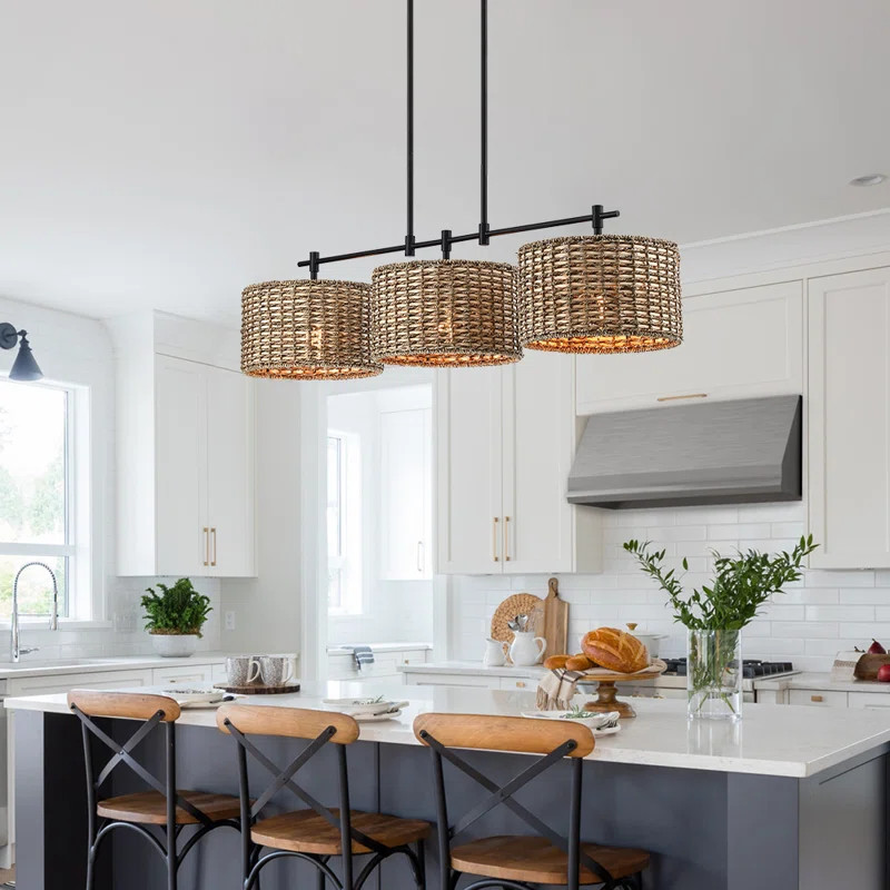 Lannister 3 - Light Dimmable Drum Chandelier | Wayfair North America