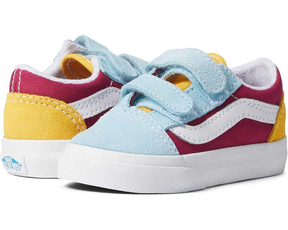 Vans Kids Old Skool V (Infant/Toddler) | Zappos