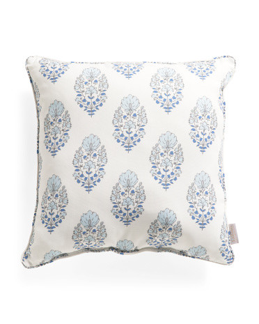 20x20 Indoor And Outdoor Fleurette Pillow | TJ Maxx