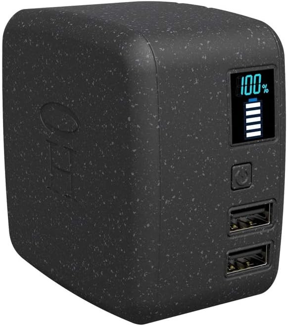 HALO Portable Phone Charger Power Cube 10,000mAh - Innovative Car Charger Power Bank with Dual US... | Amazon (US)