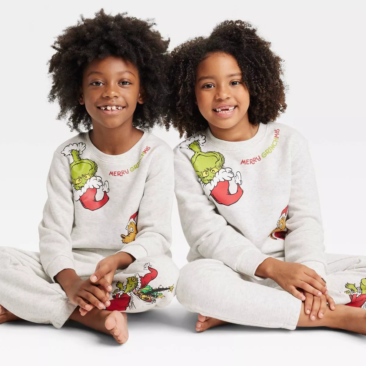 Children's grinch pajamas hot sale