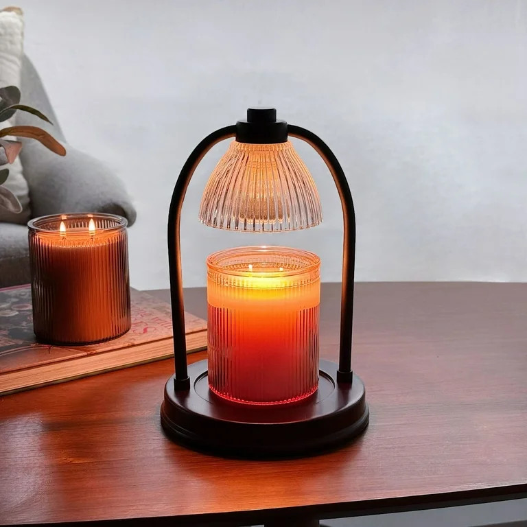 Better Homes & Gardens Salted Coconut and Mahogany Scented 2-Wick 17.1oz Ribbed Jar Candle | Walmart (US)