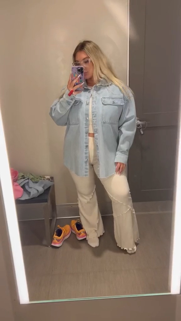 Miracle finds at target! Wearing 14 in jeans and L/XL in all other pieces 

Spring curvy fashion 
Curvy fashion
Size 12
Midsize fashion 
Curvy jeans 

#LTKunder50 #LTKcurves #LTKstyletip