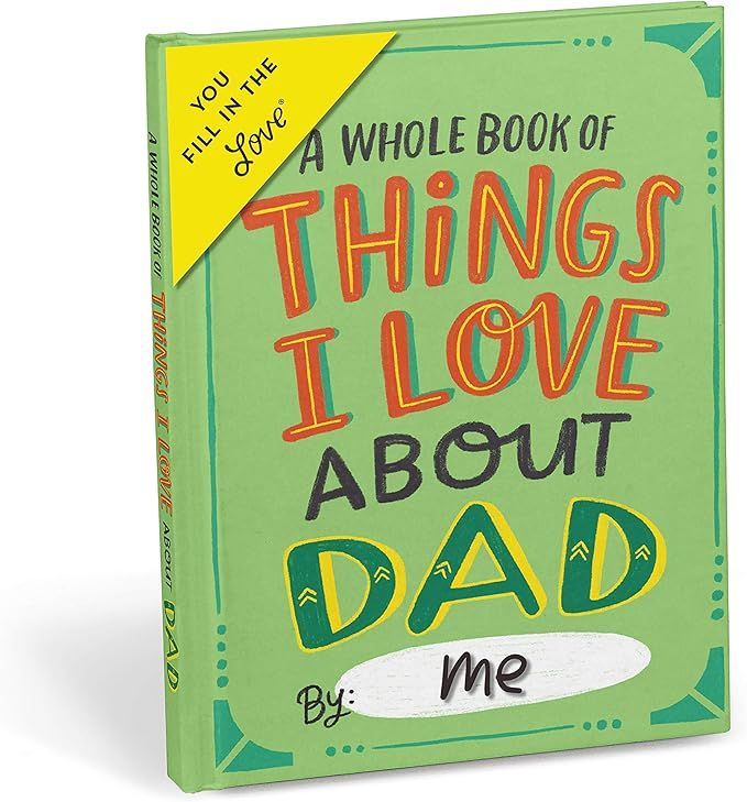 Em & Friends About Dad Book Fill in the Love Fill-in-the-Blank Book Gift Journal, 4.10 x 5.40-inc... | Amazon (US)