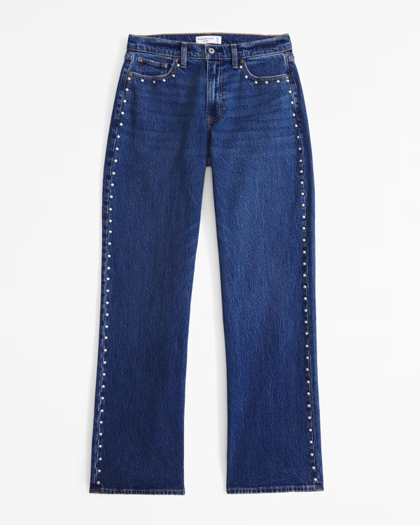 Curve Love Low Rise Baggy Jean | Abercrombie & Fitch (US)