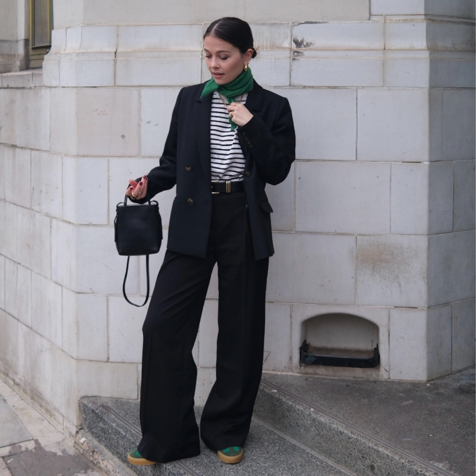 Pop of green 

#LTKwinter #LTKeurope #LTKstyletip