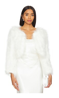 ELLIATT St Anton Jacket in White from Revolve.com | Revolve Clothing (Global)