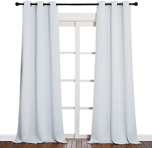 NICETOWN Room Darkening Long Curtains - Window Treatment Thermal Insulated Grommet Long Drapes fo... | Amazon (US)