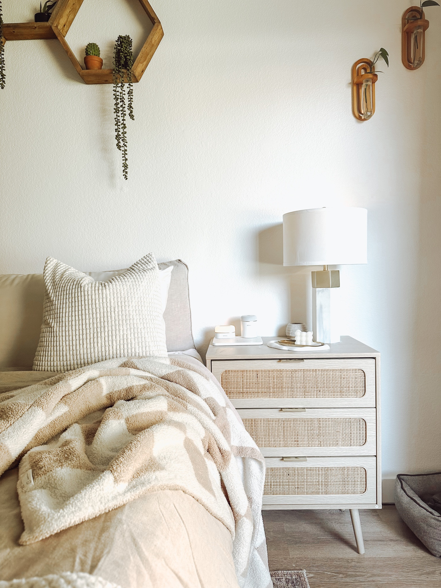 Cozy bedroom 🤍☁️ Amazon home 

#LTKsalealert #LTKstyletip #LTKhome