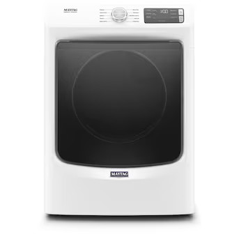 Maytag 7.3-cu ft Stackable Vented Electric Dryer (White) ENERGY STAR | Lowe's
