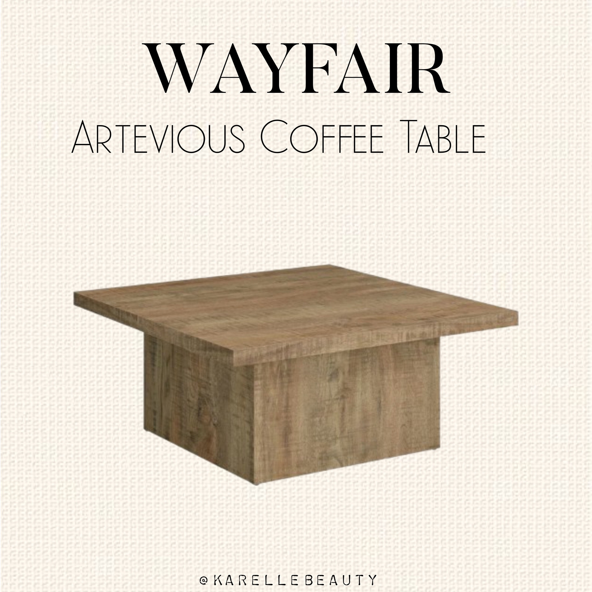 Wayfair Artevious Coffee Table. 

#LTKHome