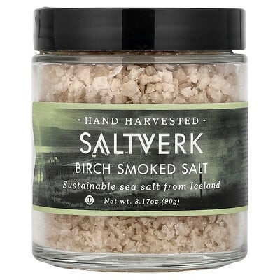 Saltverk, Birch Smoked Salt, 3.17 oz (90 g) | iHerb