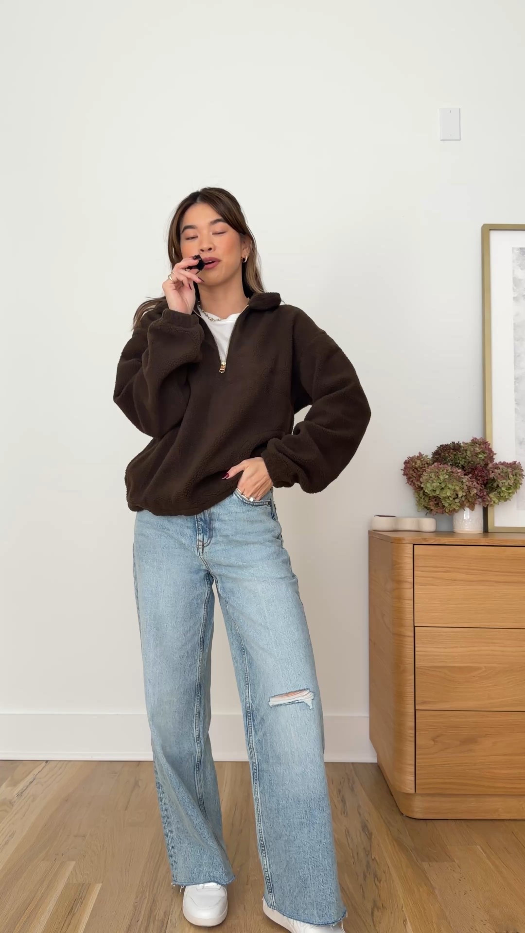 Sizing info: Sweater: Dark Coffee Small, Tee: XS, Jeans: Medium Wash size 00!

petite fashion, get dressed with me, outfit inspiration, ootd, nashville outfit, Nashville influencer, petite style, vacation style, casual outfits, mom style, petite pants, winter dress, winter outfit, winter pants, winter outfit inpso, winter outfit idea, winter top, fall top, fall style, winter style, winter sweater, autumn sweater, cozy sweater, cold weather sweater, cold weather outfit, denim, jeans, fall denim, fall jeans, zip up, sneakers 

 

#LTKGiftGuide #LTKHoliday #LTKSeasonal