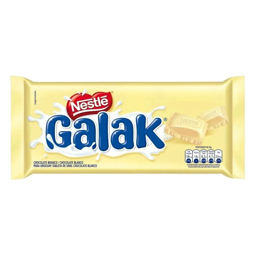 Barra de Chocolate Galak Nestlé 80g em Promoção | Ofertas na Americanas | Americanas (BR)