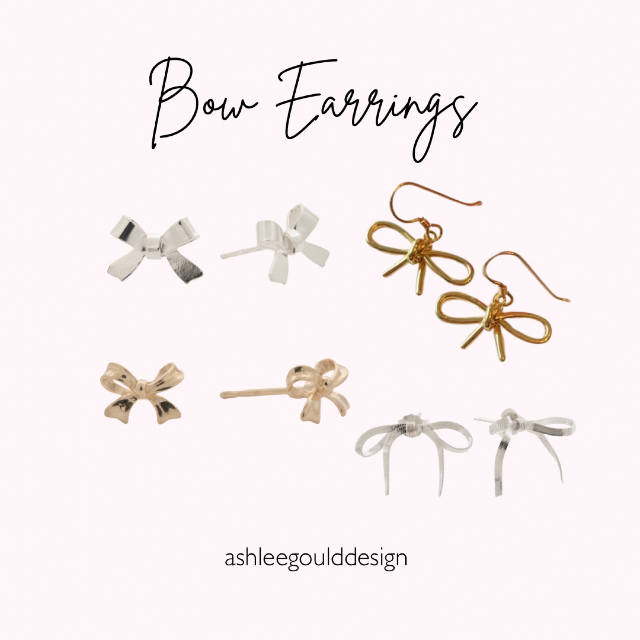 Bow earrings would make a great gift.  

#LTKGiftGuide #LTKStyleTip #LTKParties