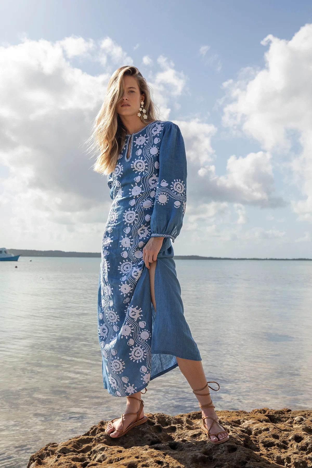 Calypso Kelly Kaftan | ASHA by ADM