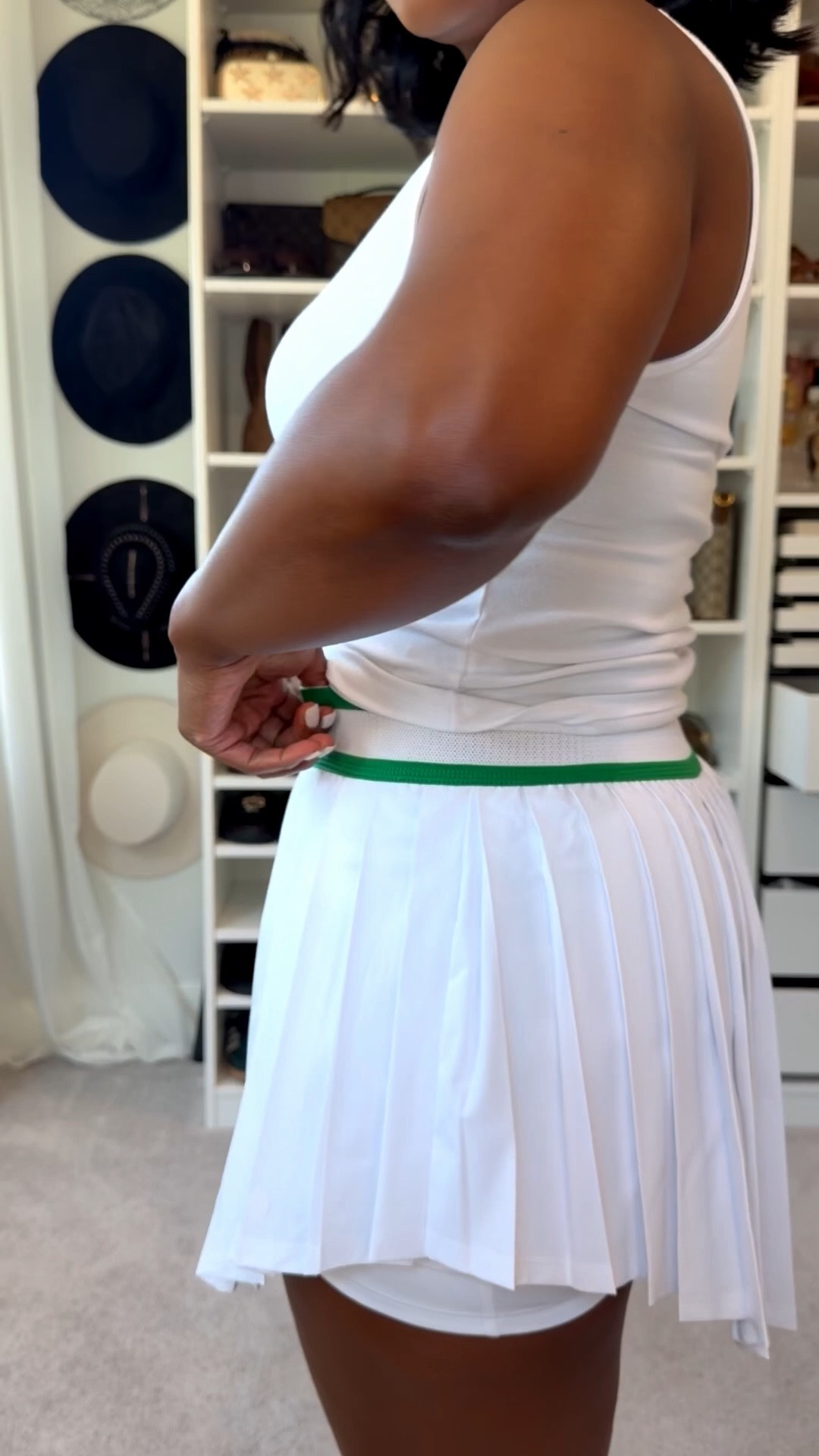 Top: Medium
Skirt: Small