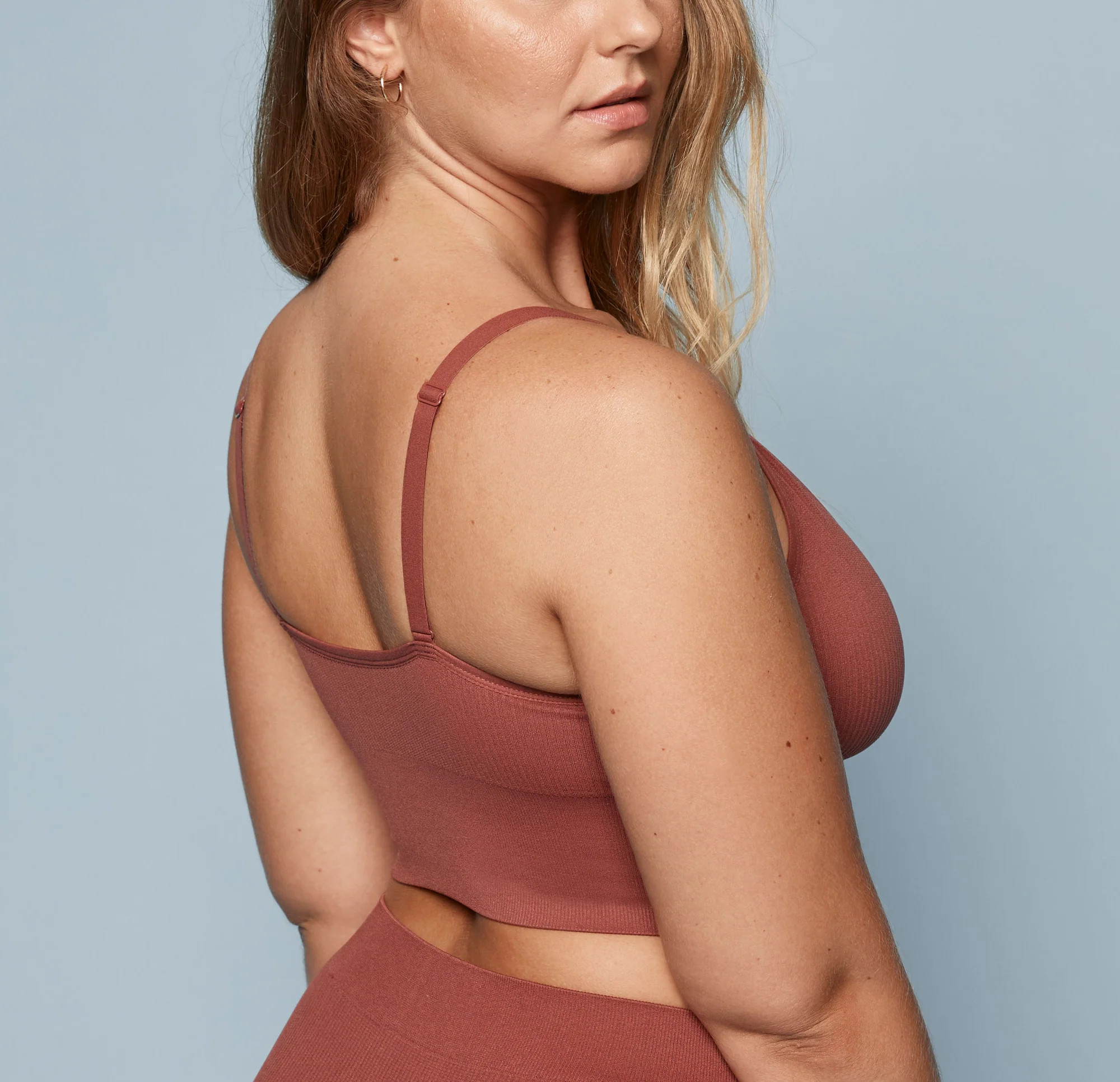 Lounge Rib Triangle Bralette | Harper Wilde