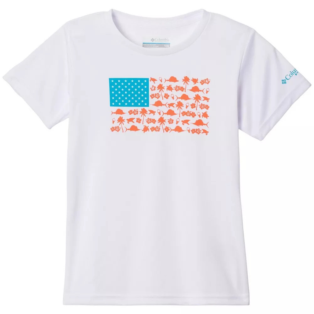 Big Boys Solid Americana Fish Flag T-Shirt | Bealls