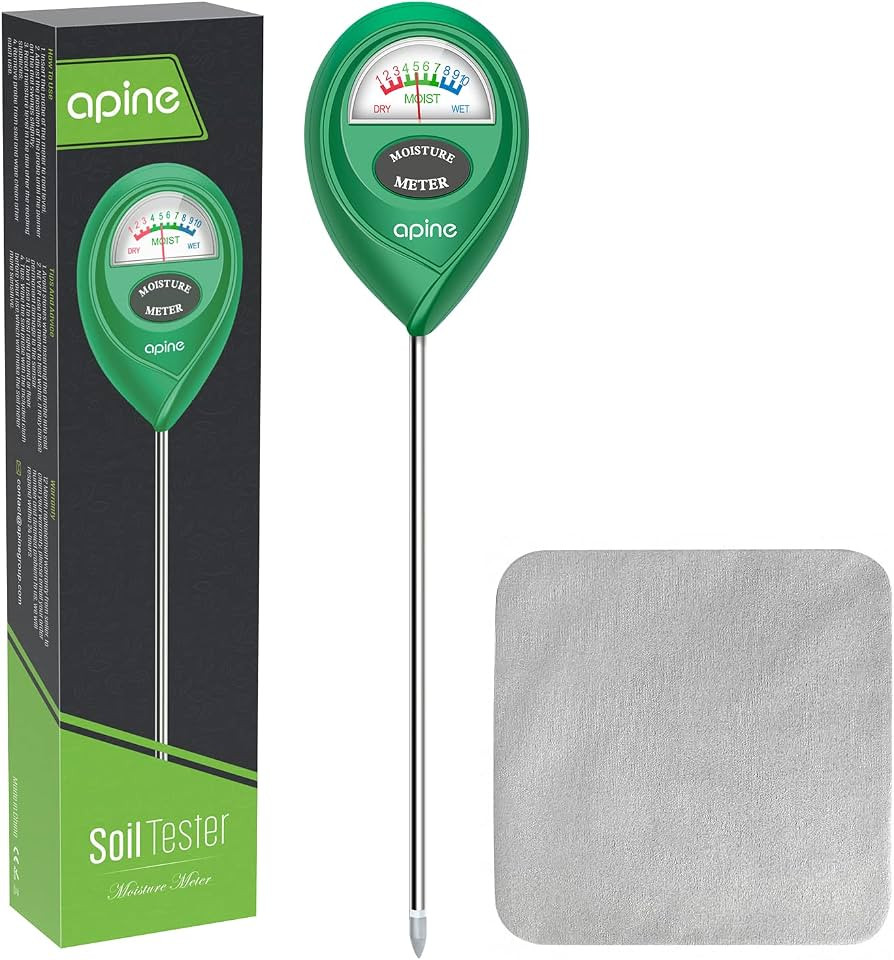 apine Soil Moisture Meter,Plants Moisture Meter,Plant Water Meter for Indoor/Outdoor Plants,Hydro... | Amazon (US)