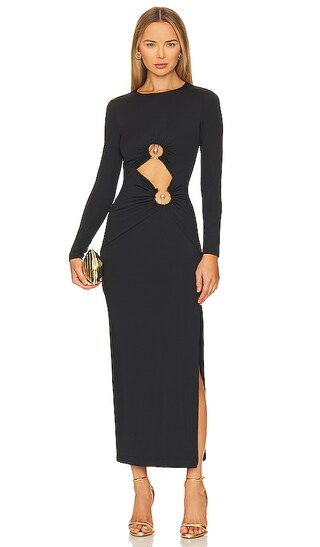 Neve Maxi Dress in Black | Revolve Clothing (Global)