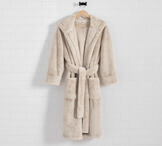 Double Sided Faux Fur Robe | Pottery Barn (US)