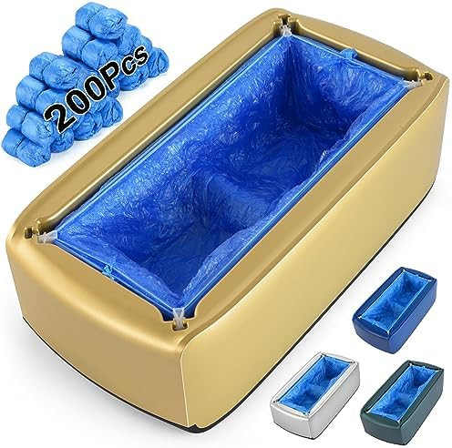 Shoe Covers Machine Automatic Shoe Cover Dispenser with 200pcs Disposable Plastic Shoe Cover for ... | Amazon (US)