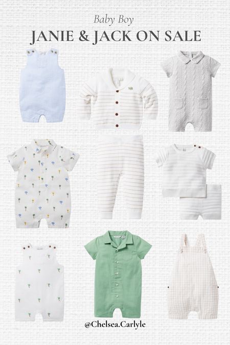 Janie & Jack is having a HUGE end of season sale this weekend, with up to 60% off baby clothes.

| baby boy | boy clothes | baby clothes | newborn clothes | sale | baby sale |


#LTKkids #LTKbaby #LTKsalealert