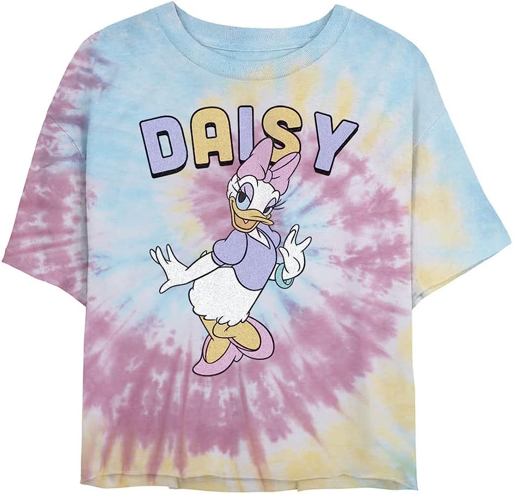 Disney Characters Daisy Duck Women's Fast Fashion Short Sleeve Tee Shirt | Amazon (US)