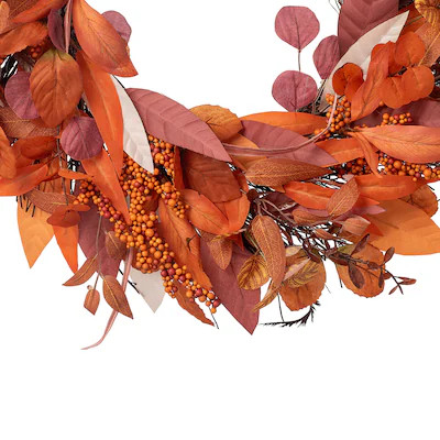 Holiday Living 22-in Harvest Artificial Wreath | Lowe's