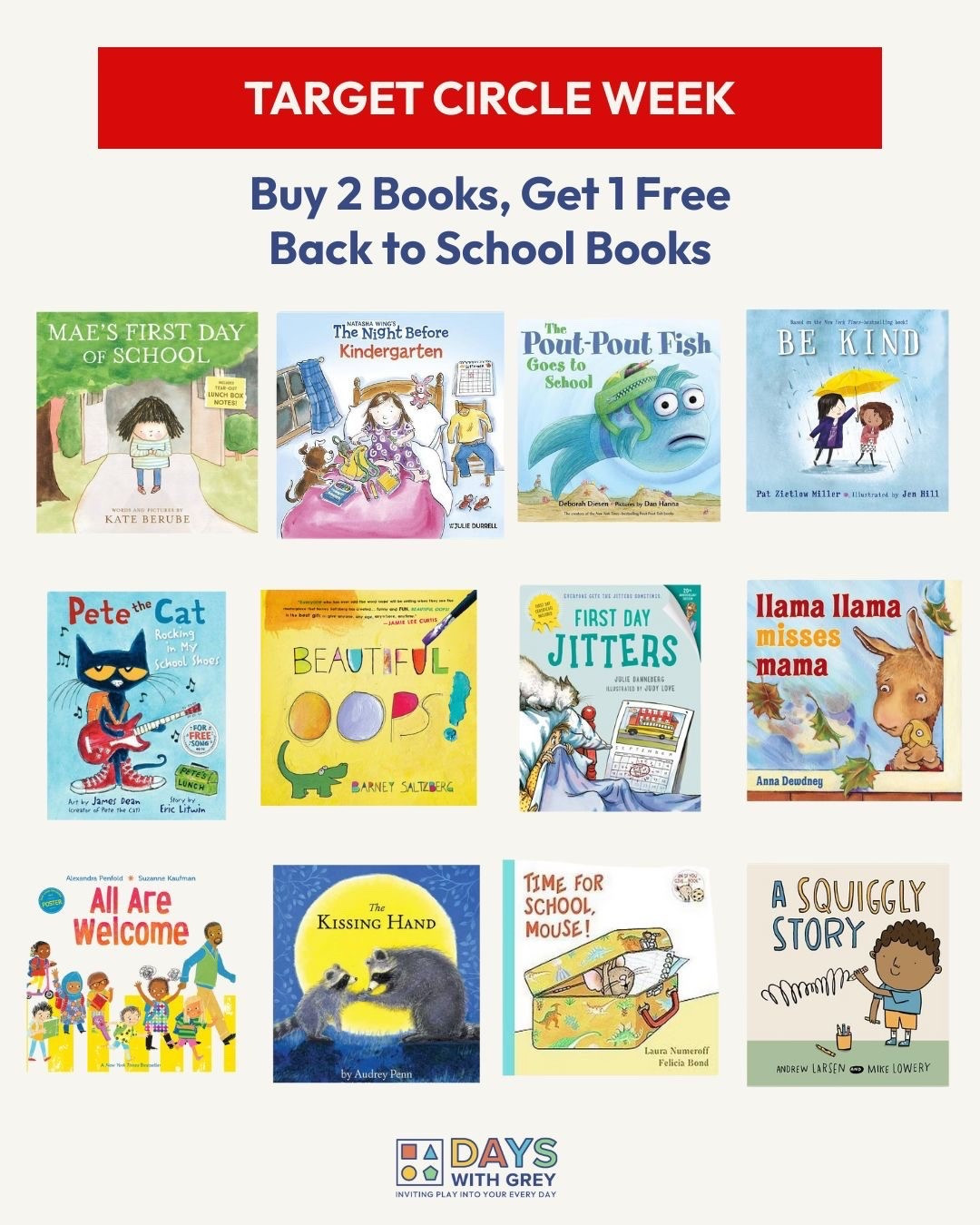 Target 🎯 Circle Week Sale. Buy 2 books and get 1 free!! There are thousands of options but here are some back to school favorites that you will love reading with your kids. 

#LTKSaleAlert #LTKKids #LTKFamily