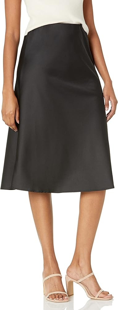 The Drop Women's Maya Silky Slip Skirt | Amazon (US)