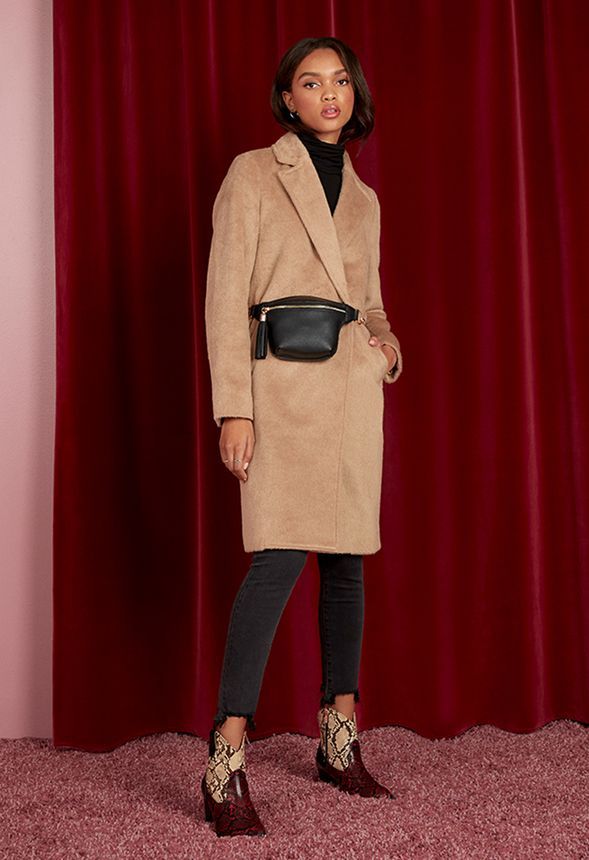 Long Wool Coat | JustFab