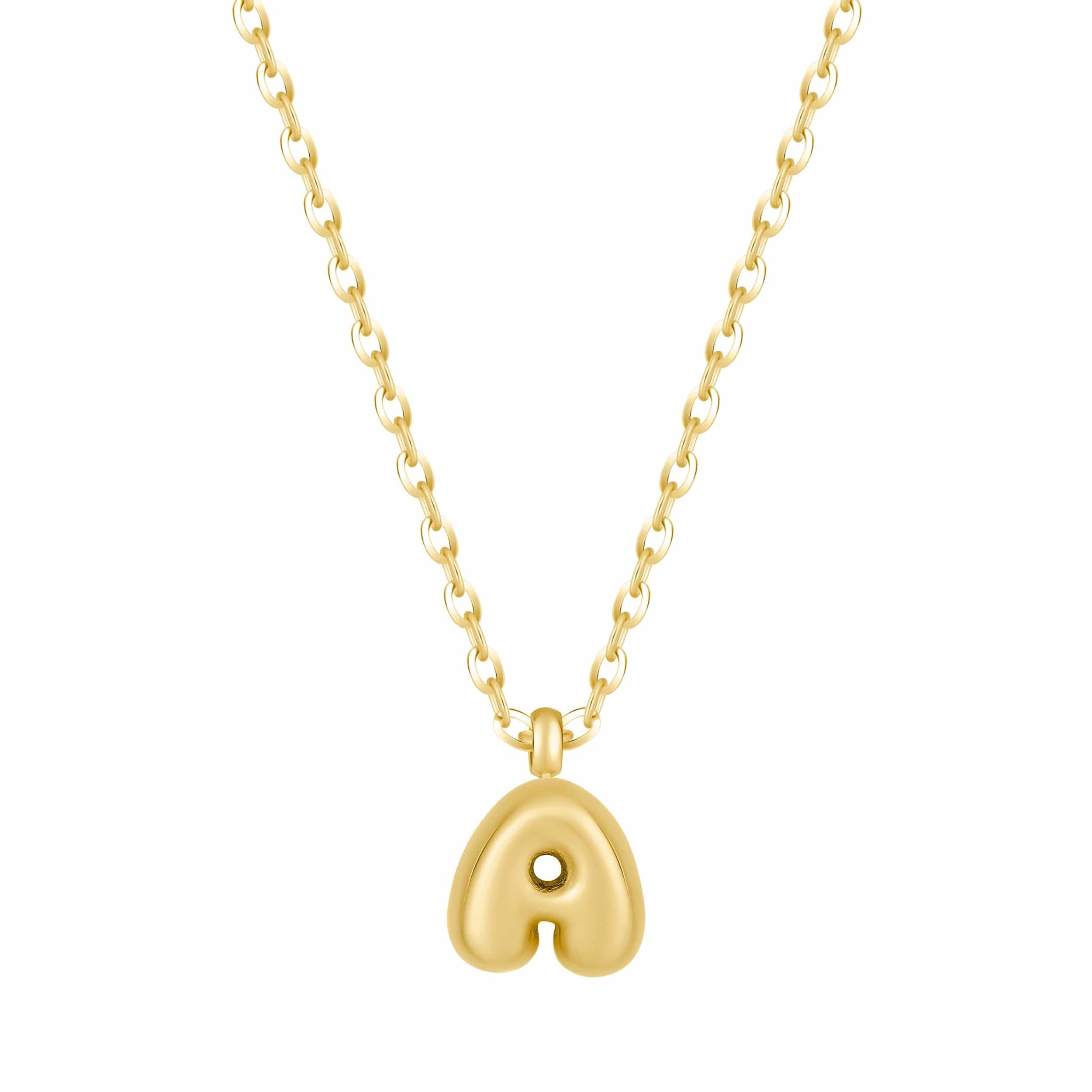 Mini Bubble Initial Necklace | Bohomoon UK