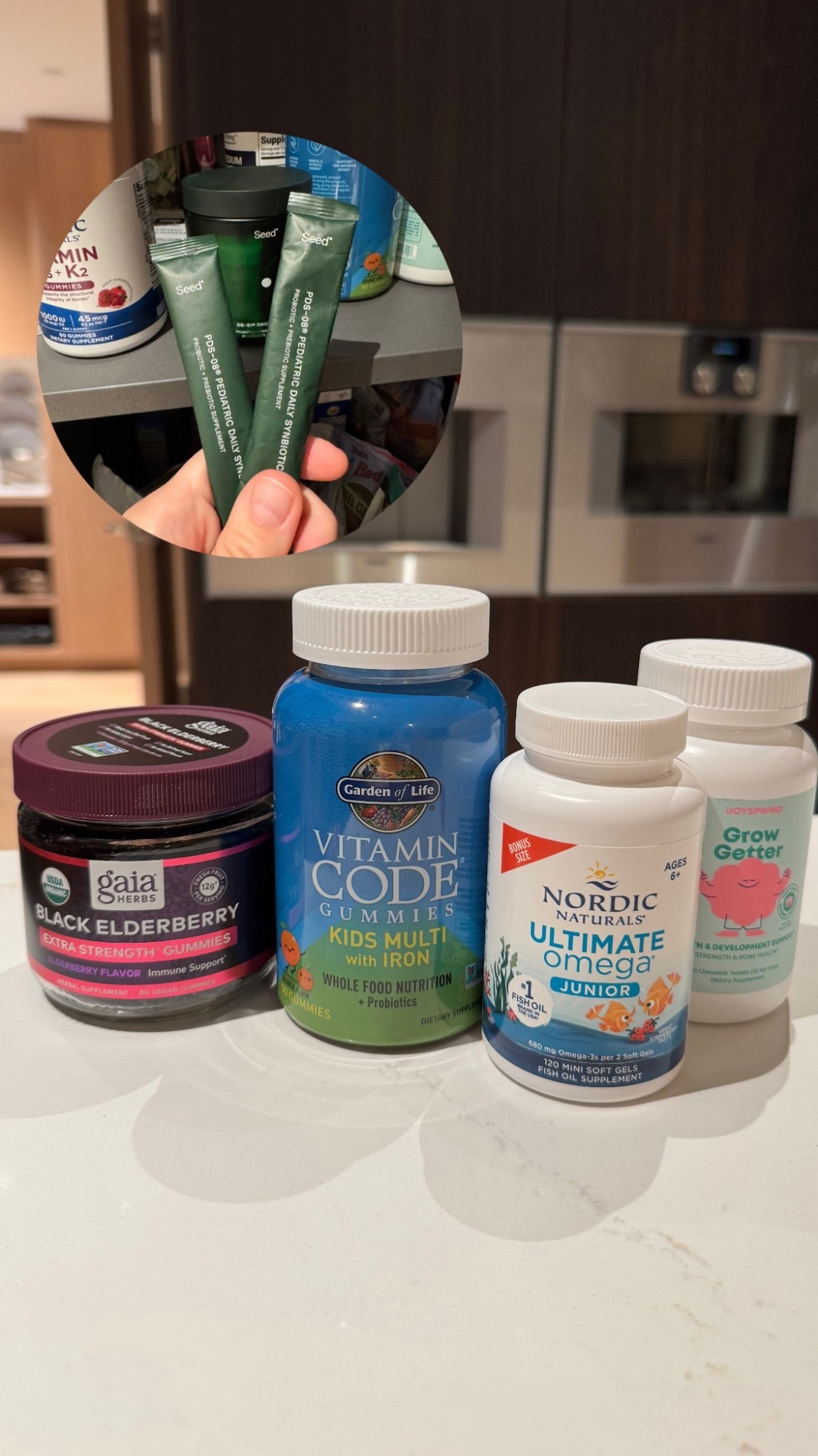 My kids’ vitamins lineup ❤️
Love Gaia for immunity support during this season, Multivitamins from Vitamin code are my current favorites, they are not too sweet and has everything, best Omega is always from Nordic naturals, Grow Getter from JoySpring for healthy growth.

Supplements. Vitamins. Kids 

#LTKBeauty #LTKFamily #LTKKids