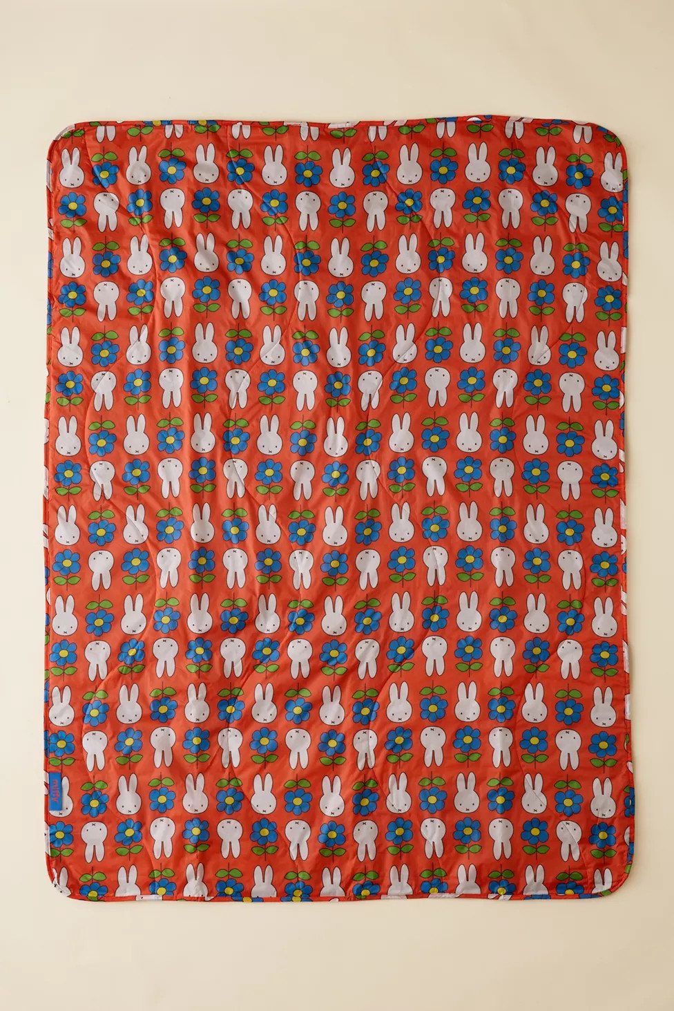 BAGGU & Miffy Puffy Quilted Picnic Blanket | Urban Outfitters (US and RoW)