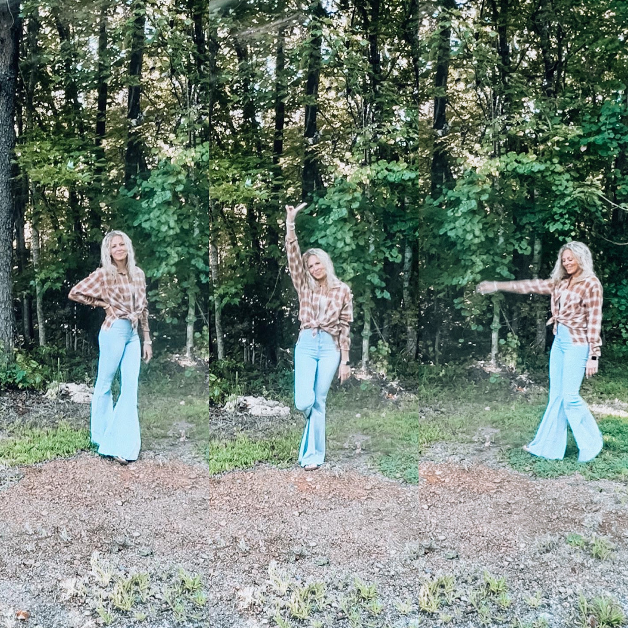 Fall vibes coming in hot 🍂 

Top sz M: Lime Lush Boutique—  “brown sugar plaid front knot button down shirt” 
✨ this is part of the 40% off fall sale✨
use code RAFTHF9SS1V at checkout for 20% off your first order 🥰

Bottoms sz M: The Blushing Brunette Boutique— “Paige Flares light denim”
✨ jeans are on clearance & tall girl friendly 🤩

#tallgirlfashion #limelush #theblushingbrunette #boutiquestyle #fallstyle #tallgirlscheckin 

#LTKsalealert #LTKunder50 #LTKSeasonal